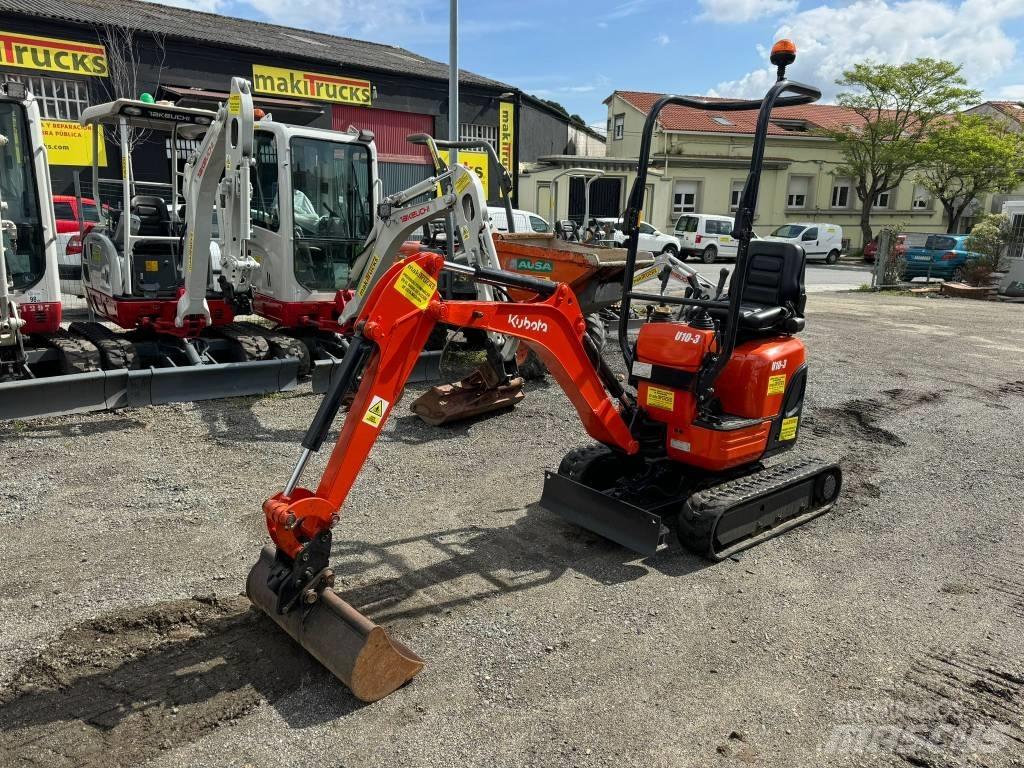 Kubota U 10-3 Miniekskavaatorid < 7 t