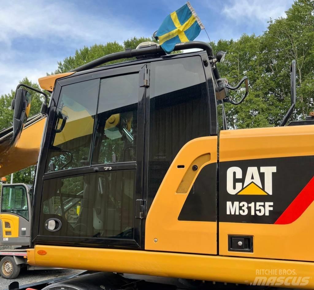 CAT 315 F Ratasekskavaatorid