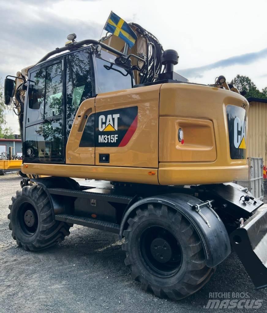 CAT 315 F Ratasekskavaatorid