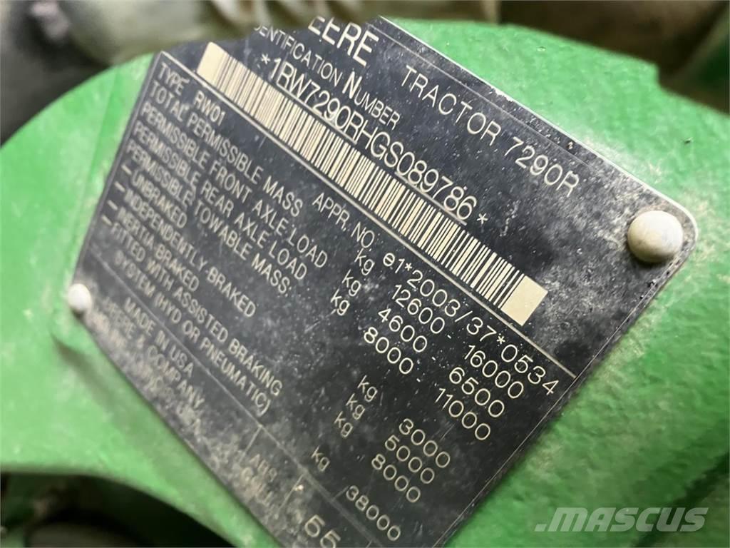 John Deere 7290R Traktorid
