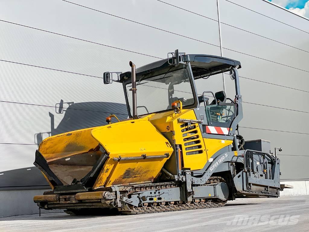 Vögele SUPER 1800-3I Asfaldilaoturid