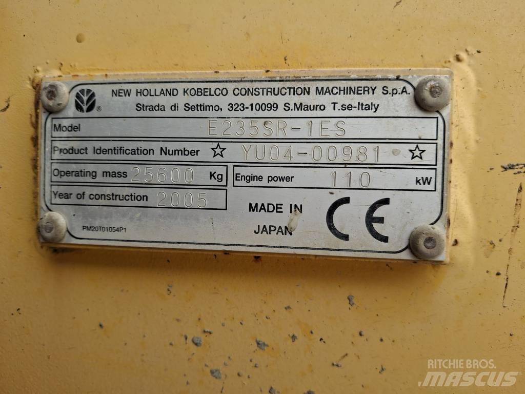 New Holland E 235 SR Roomikekskavaatorid