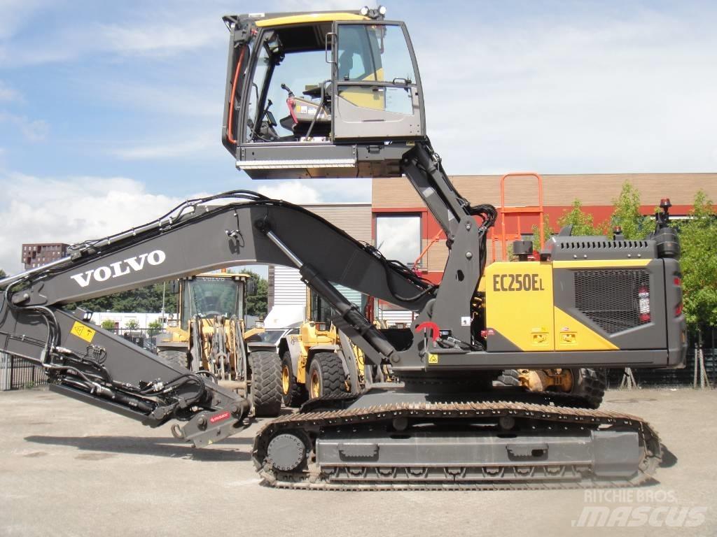 Volvo EC 250 EL Roomikekskavaatorid