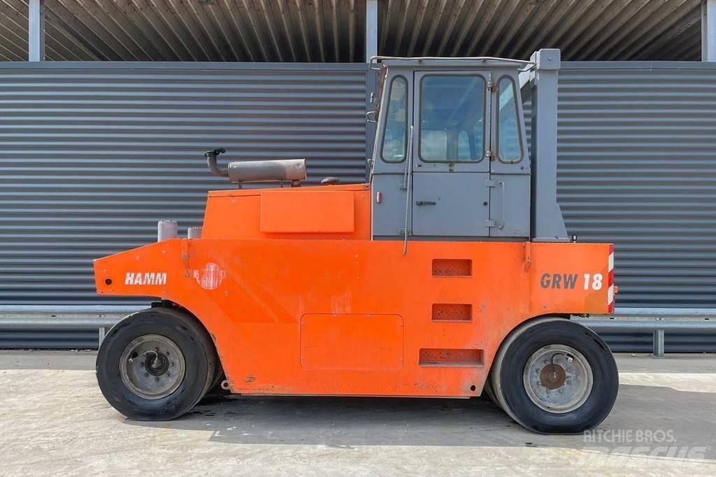 Hamm GRW 24 Pneumorehvidega rullid