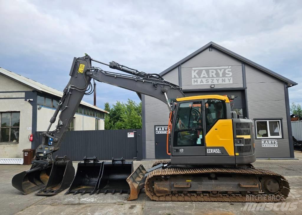 Volvo ECR 145 EL Roomikekskavaatorid