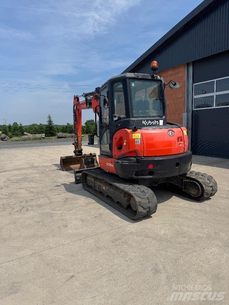 Kubota U 55-4 Miniekskavaatorid < 7 t
