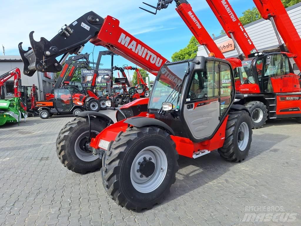 Manitou MT 733 Teleskooplaadurid