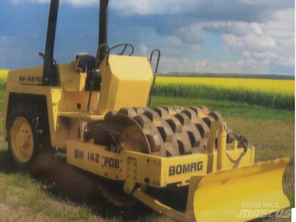 Bomag BW 142 P D B Ühe trumliga rullid