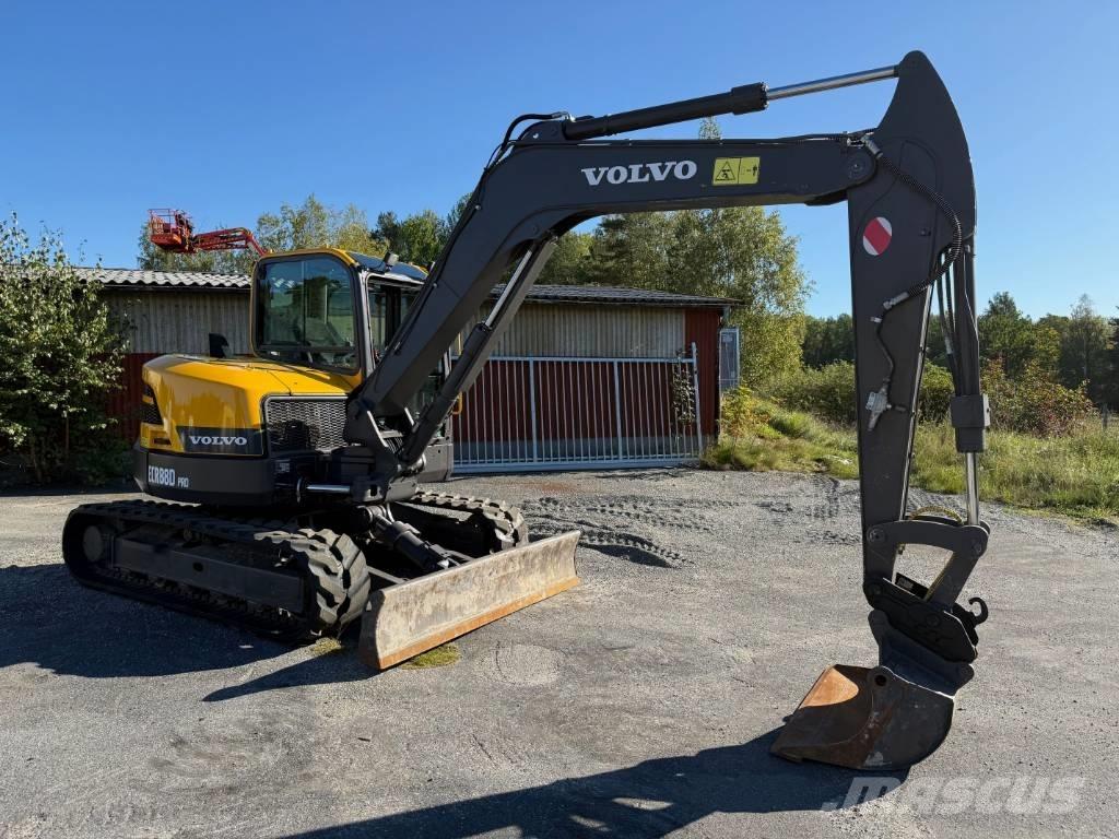 Volvo ECR 88 D Väikeekskavaatorid 7t-12t