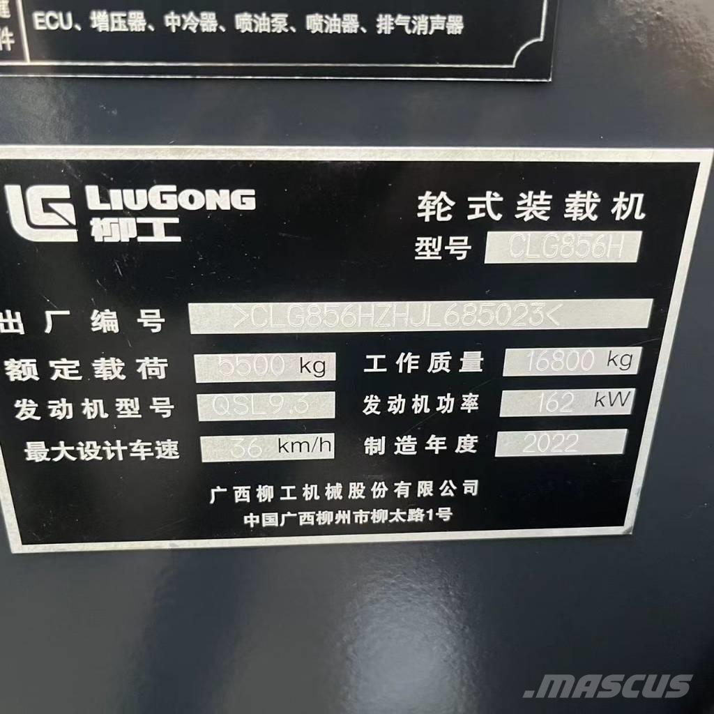 LiuGong 856 H Rataslaadurid