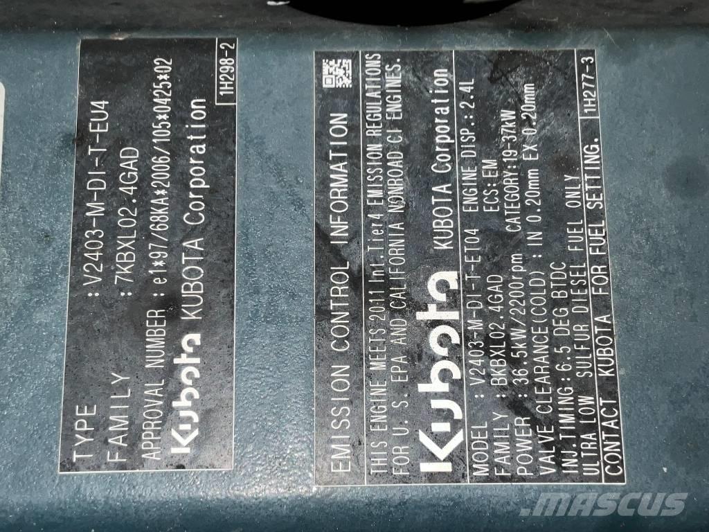 Bobcat E 50 EM Miniekskavaatorid < 7 t