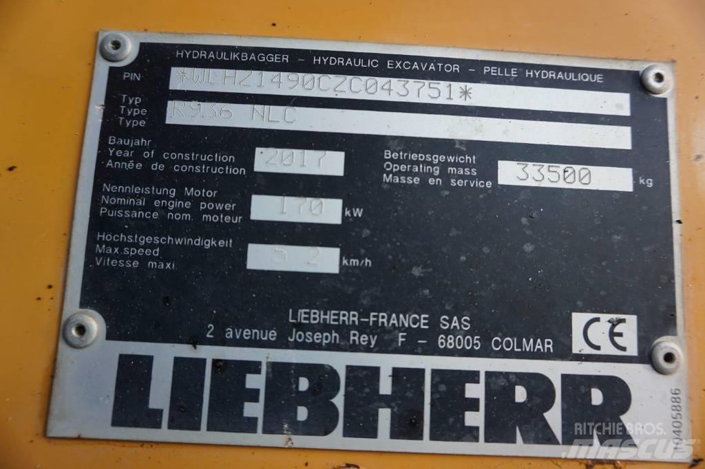 Liebherr R 936 N LC Roomikekskavaatorid