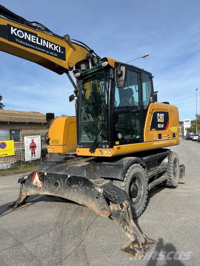 CAT 314 F Ratasekskavaatorid