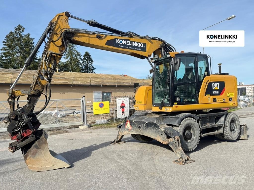 CAT 314 F Ratasekskavaatorid