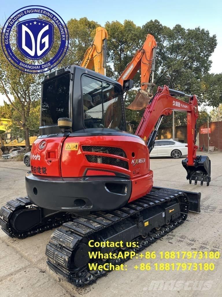 Kubota KX 163-5 Roomikekskavaatorid