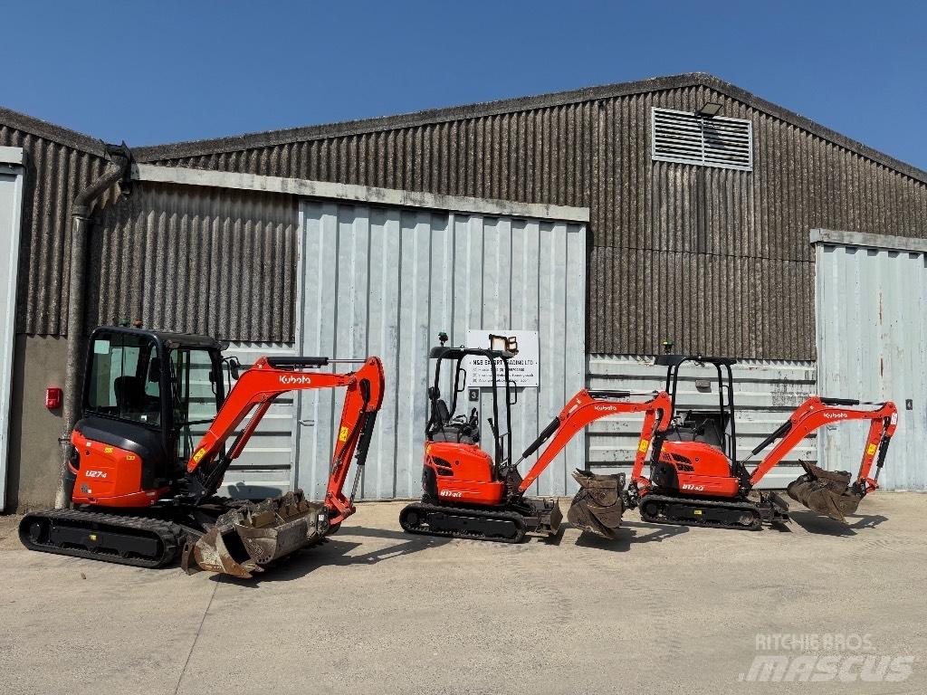 Kubota U 27 Miniekskavaatorid < 7 t