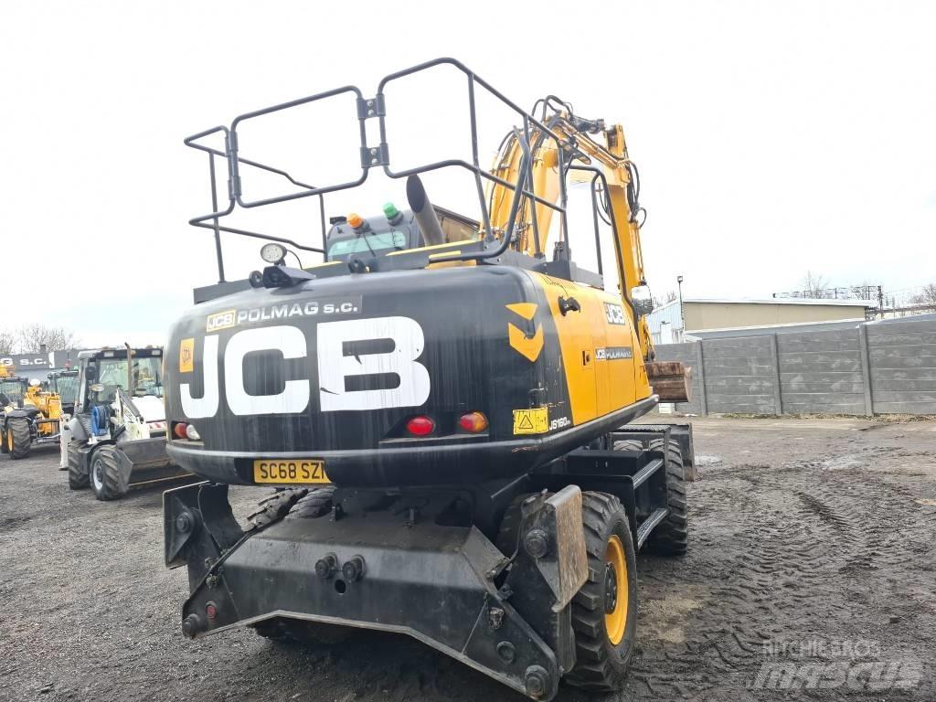 JCB JS 160 W Ratasekskavaatorid