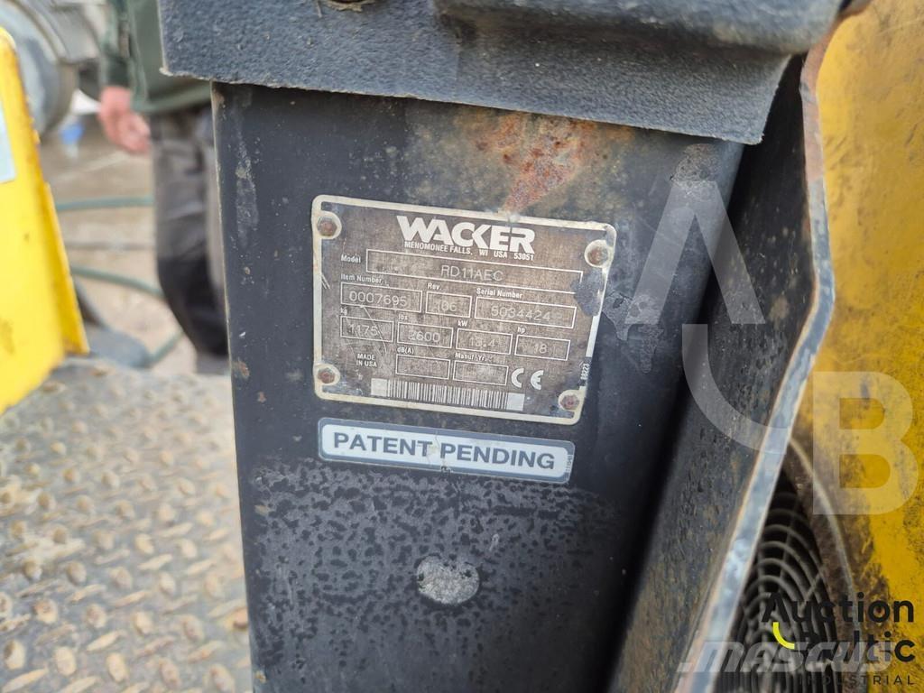Wacker RD11AEC Muud rullid