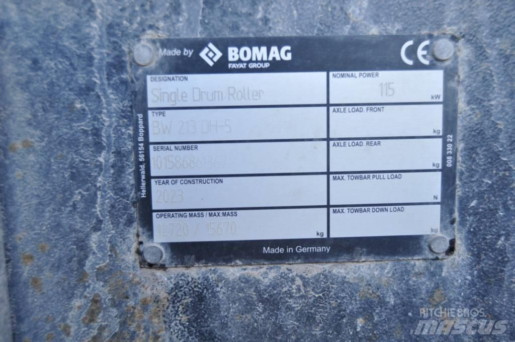 Bomag BW 213 D H-5 Ühe trumliga rullid