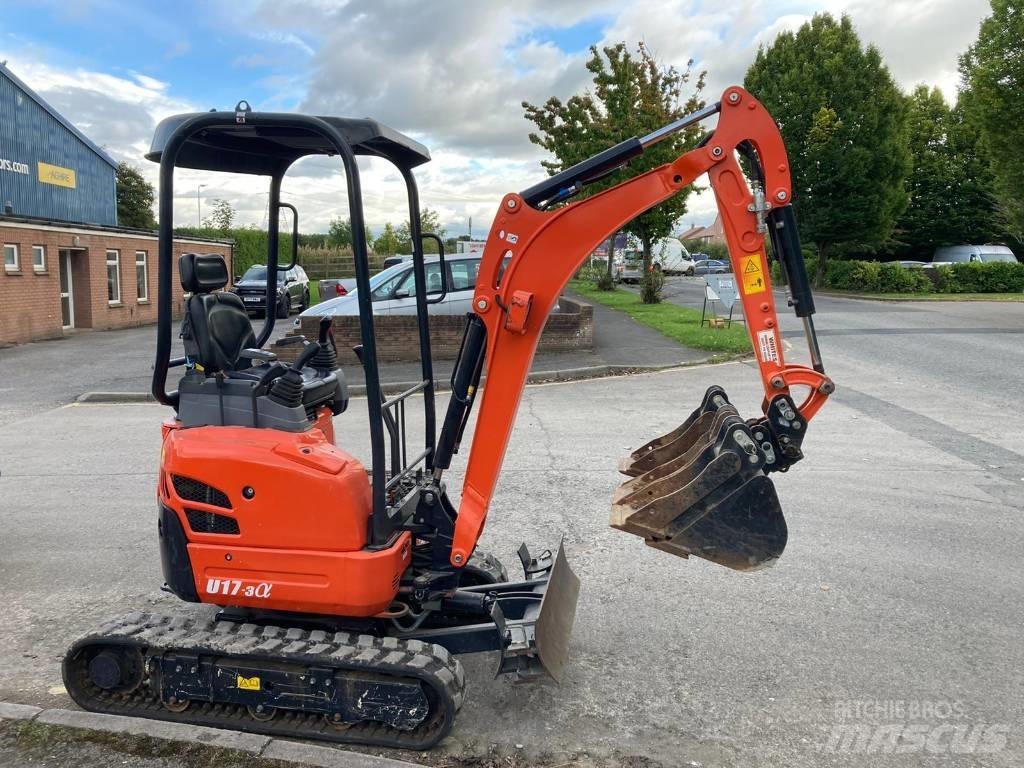 Kubota U 17-3 Miniekskavaatorid < 7 t
