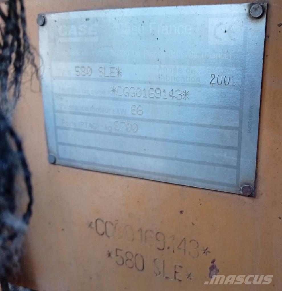 CASE 580 SLE Ekskavaatorlaadurid