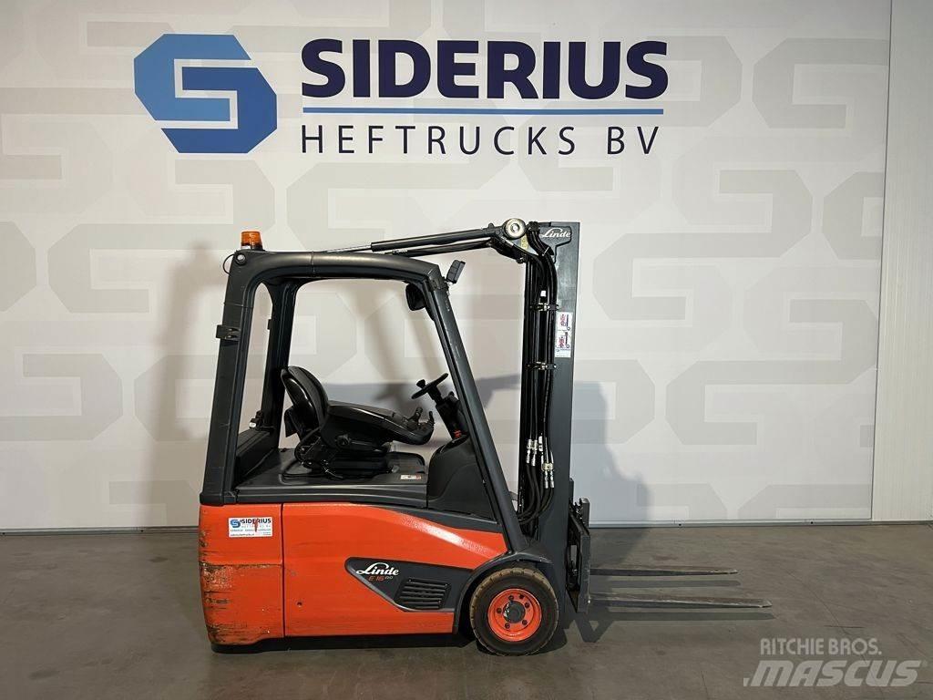 Linde E16 Elektritõstukid
