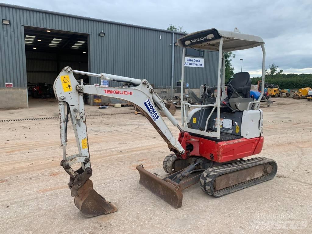 Takeuchi TB 215 R Miniekskavaatorid < 7 t