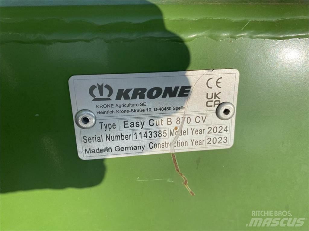 Krone EC B 870 CV Niidukid