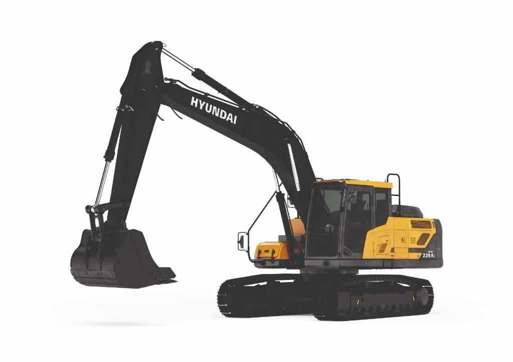 Hyundai HX 220 AL Roomikekskavaatorid