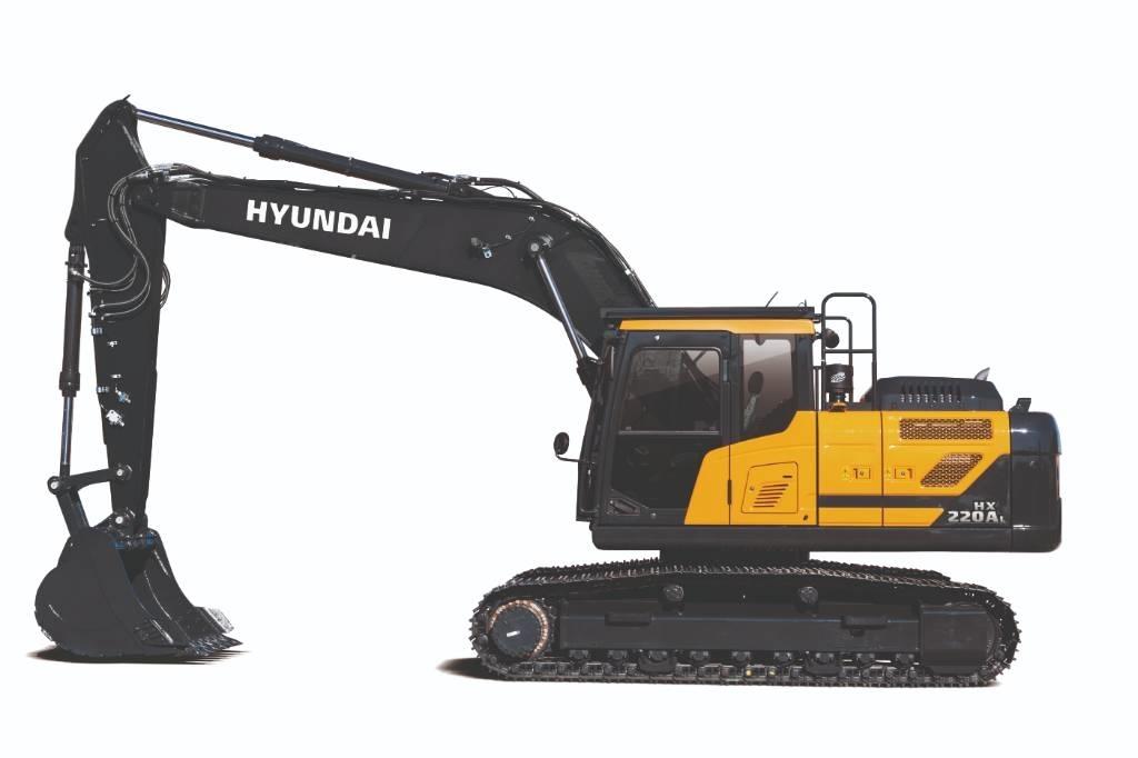 Hyundai HX 220 AL Roomikekskavaatorid