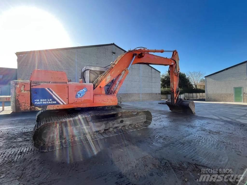 Fiat Hitachi LC200 Roomikekskavaatorid
