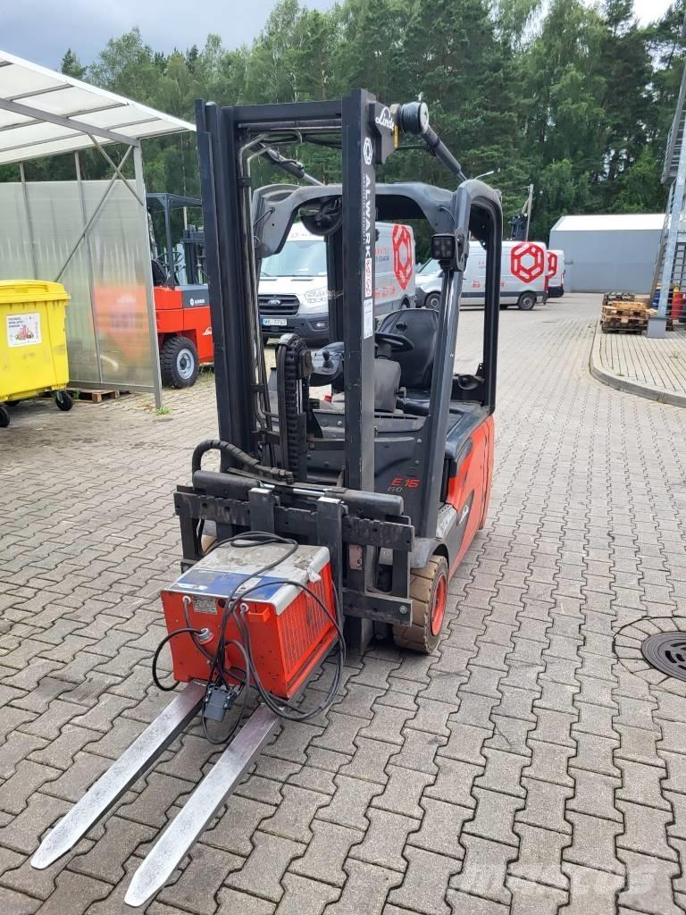 Linde E16 Elektritõstukid