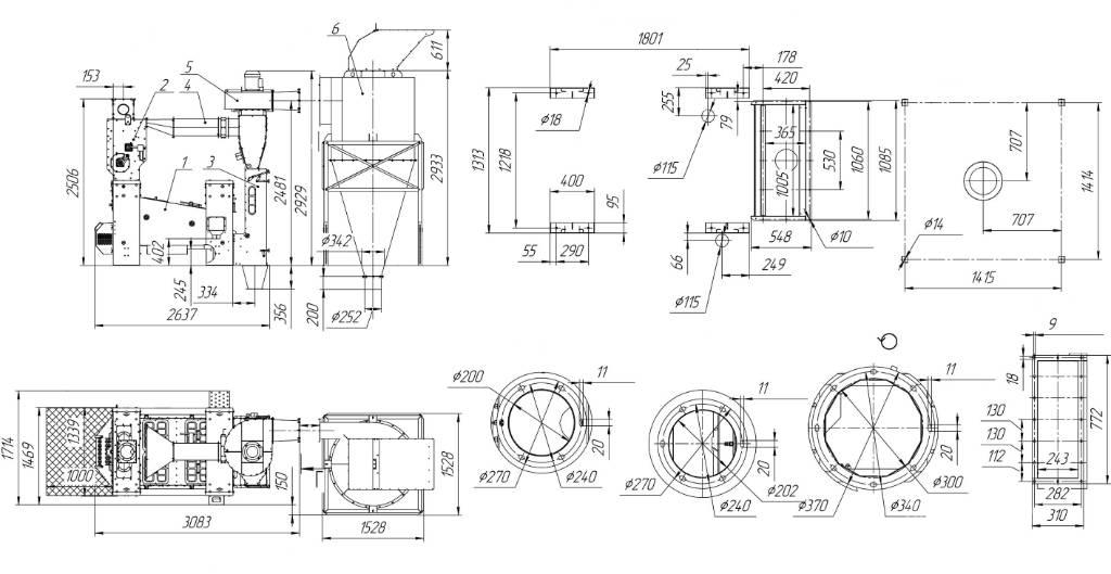  EL GRAIN SVR-15/2 Teravilja puhastamise seadmed