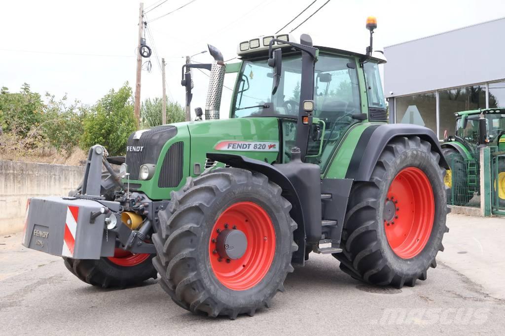 Fendt 820 Vario TMS Traktorid