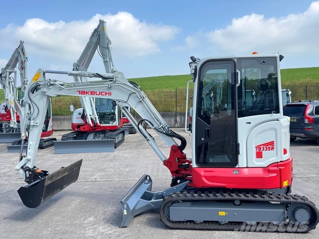 Takeuchi TB 335 R Miniekskavaatorid < 7 t