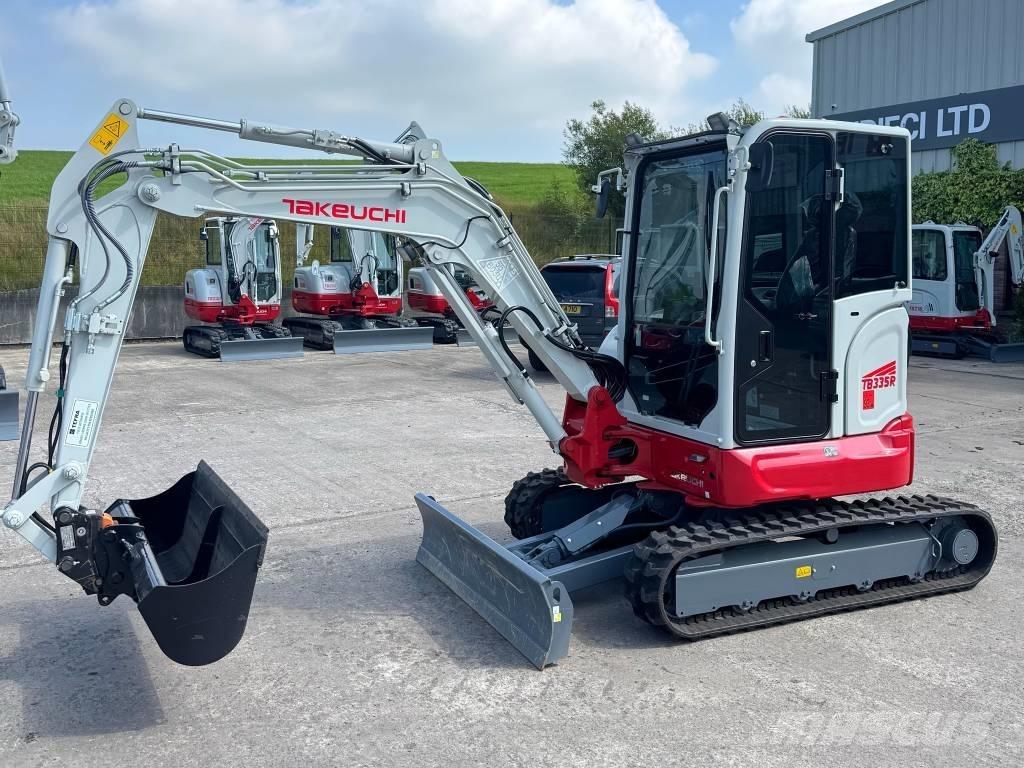 Takeuchi TB 335 R Miniekskavaatorid < 7 t