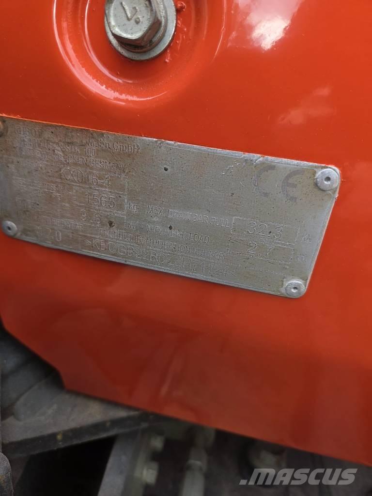 Kubota KX 016-4 Miniekskavaatorid < 7 t