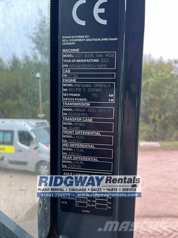 Bell B 20 Liigendraamiga pinnaseveokid