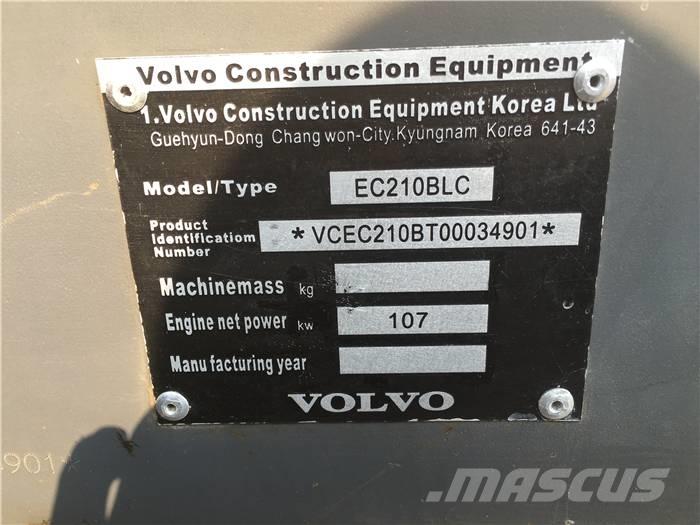 Volvo EC 210 B LC Roomikekskavaatorid