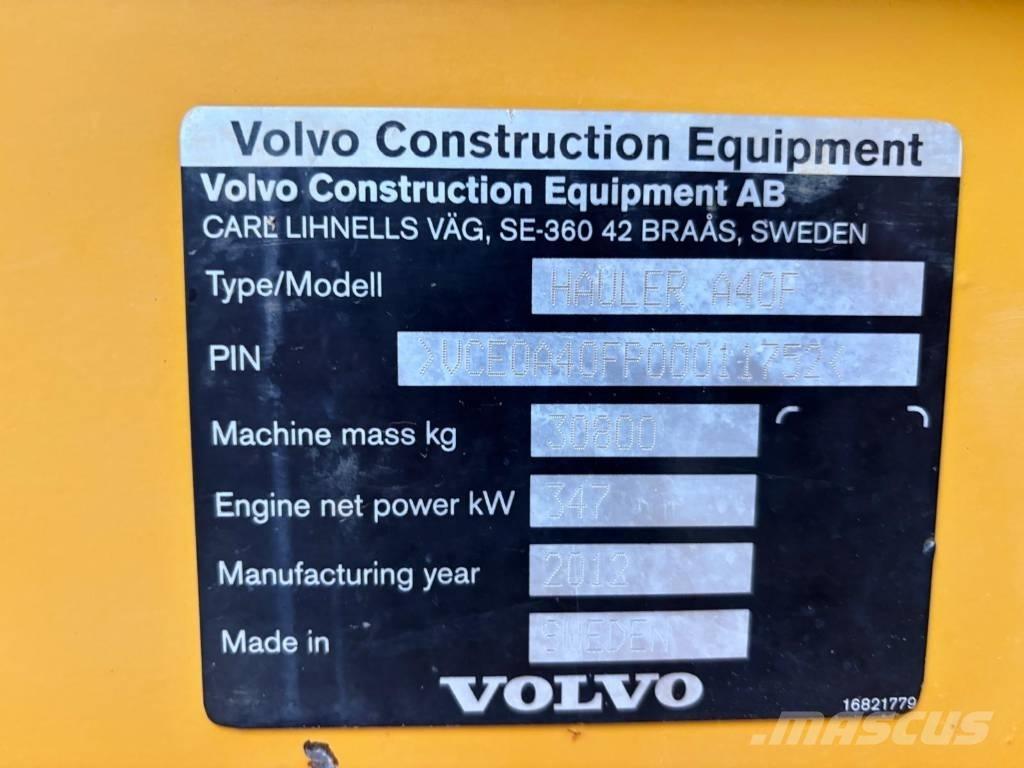Volvo A 40 F Liigendraamiga pinnaseveokid