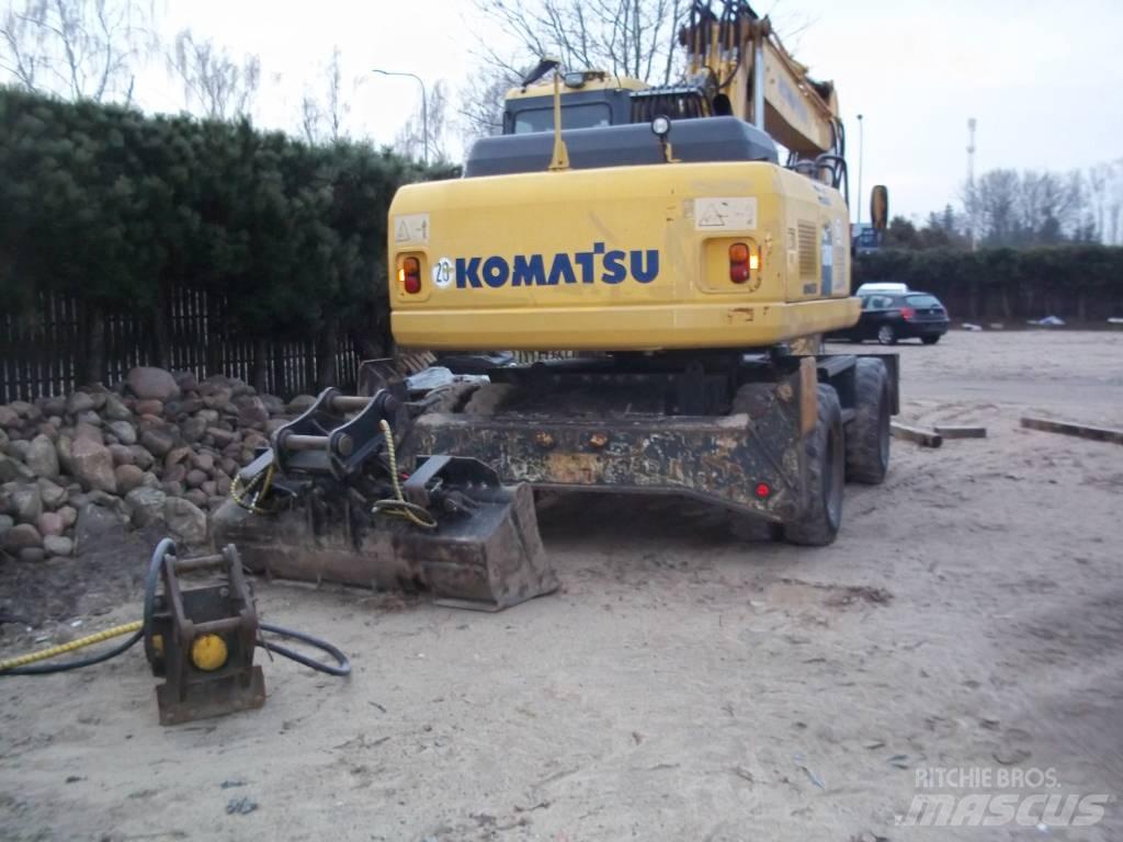 Komatsu PW 180-7 Ratasekskavaatorid