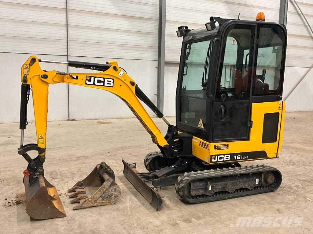 JCB 16 C-1 Miniekskavaatorid < 7 t