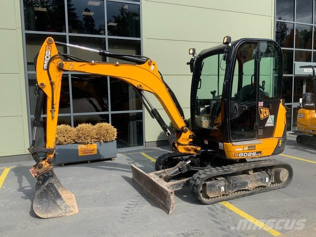 JCB 8026 CTS Miniekskavaatorid < 7 t
