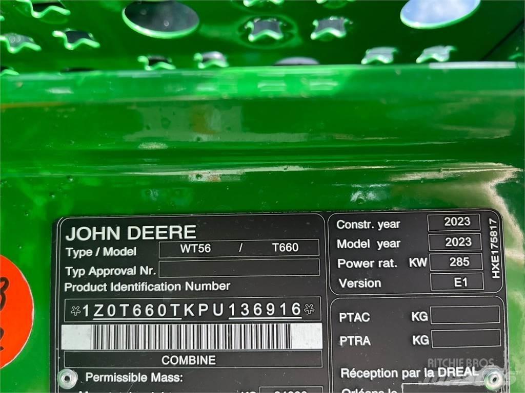 John Deere T660 Teraviljakombainid