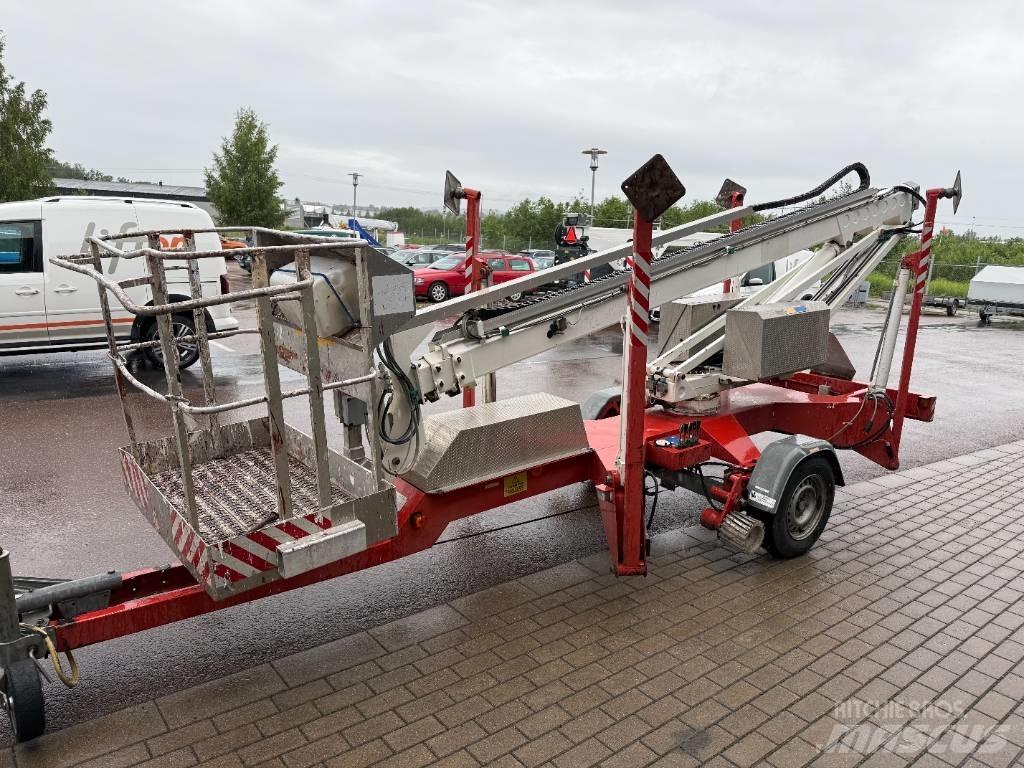 Jumbo T15 Skylift Järelveetavad korvtõstukid