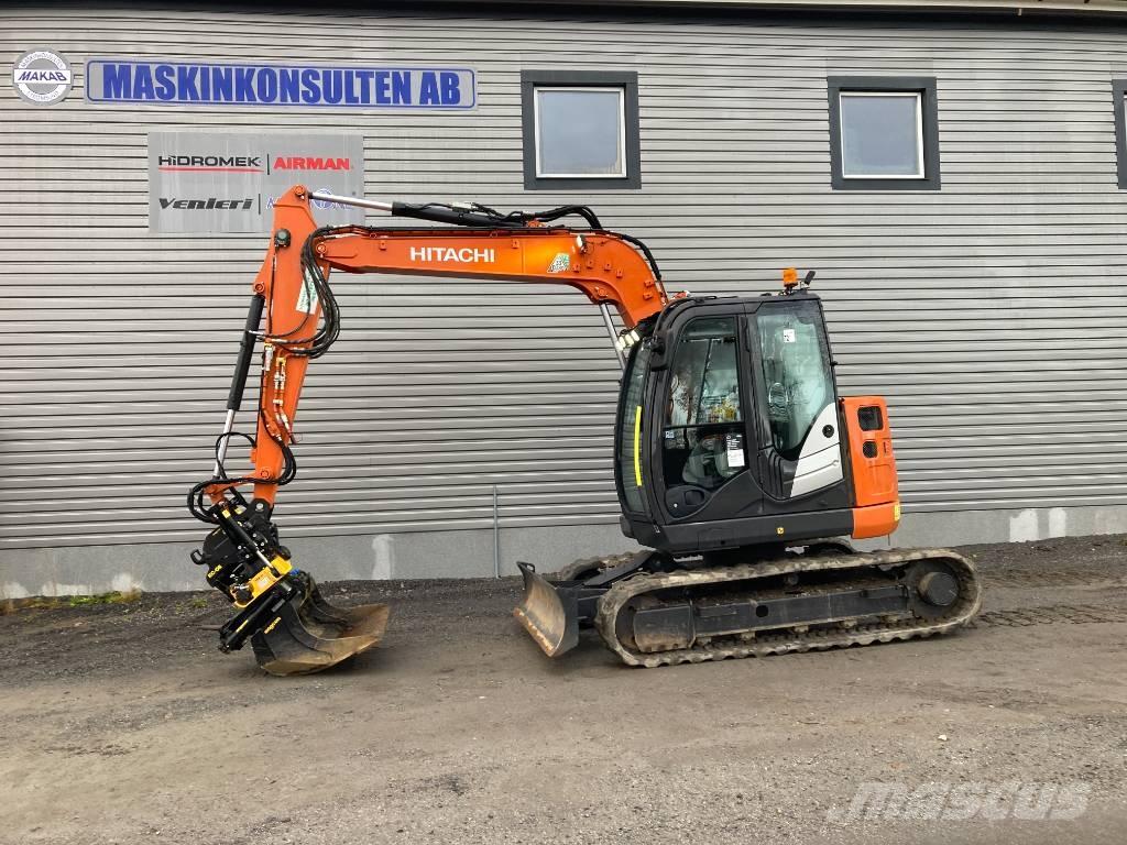 Hitachi ZX 85 US-6 Väikeekskavaatorid 7t-12t