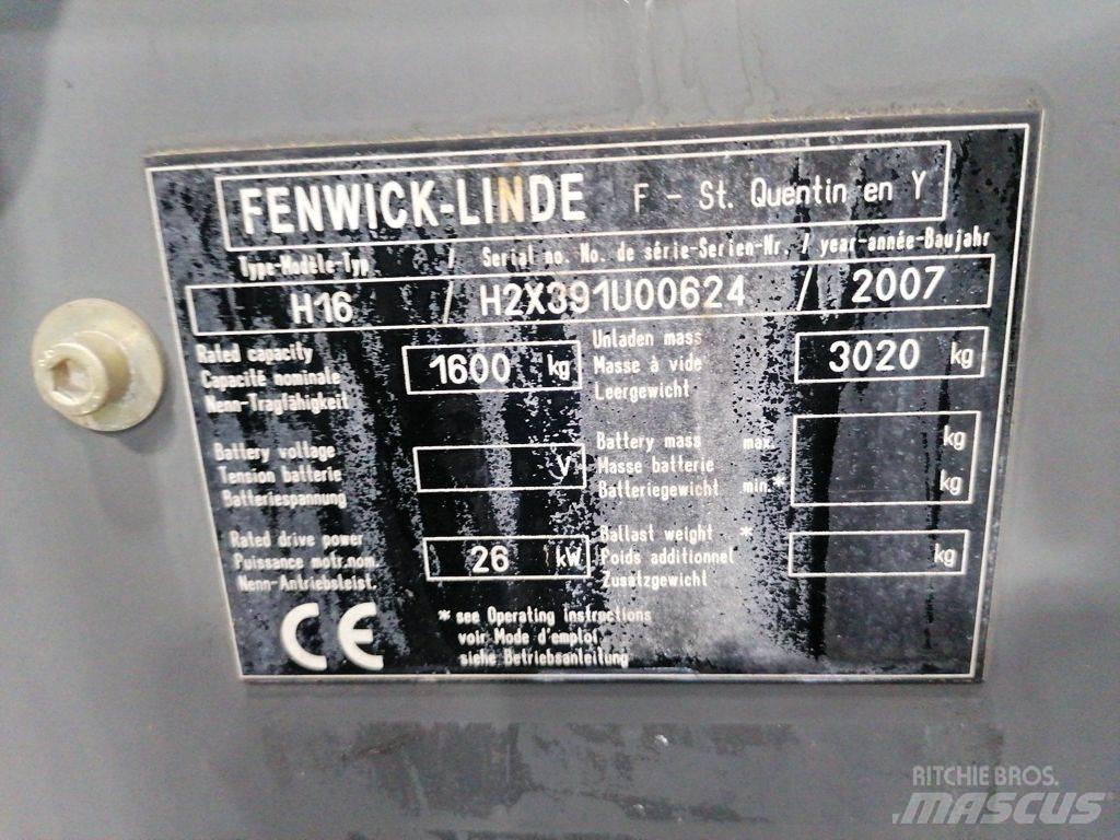 Linde H16D Diiseltõstukid