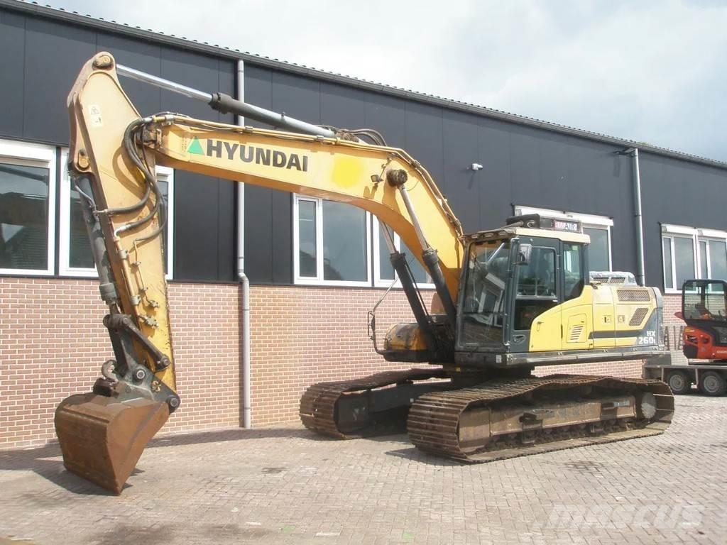 Hyundai HX260LC Roomikekskavaatorid