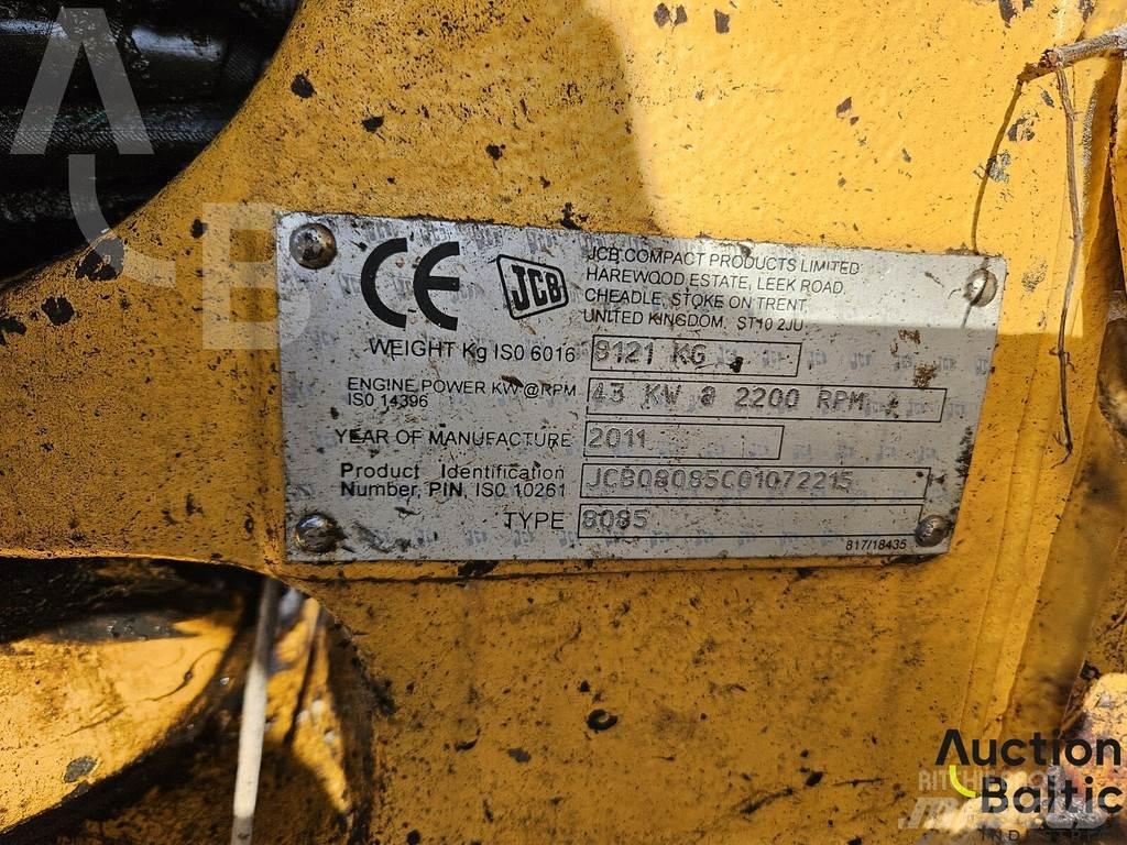 JCB 8085 Väikeekskavaatorid 7t-12t