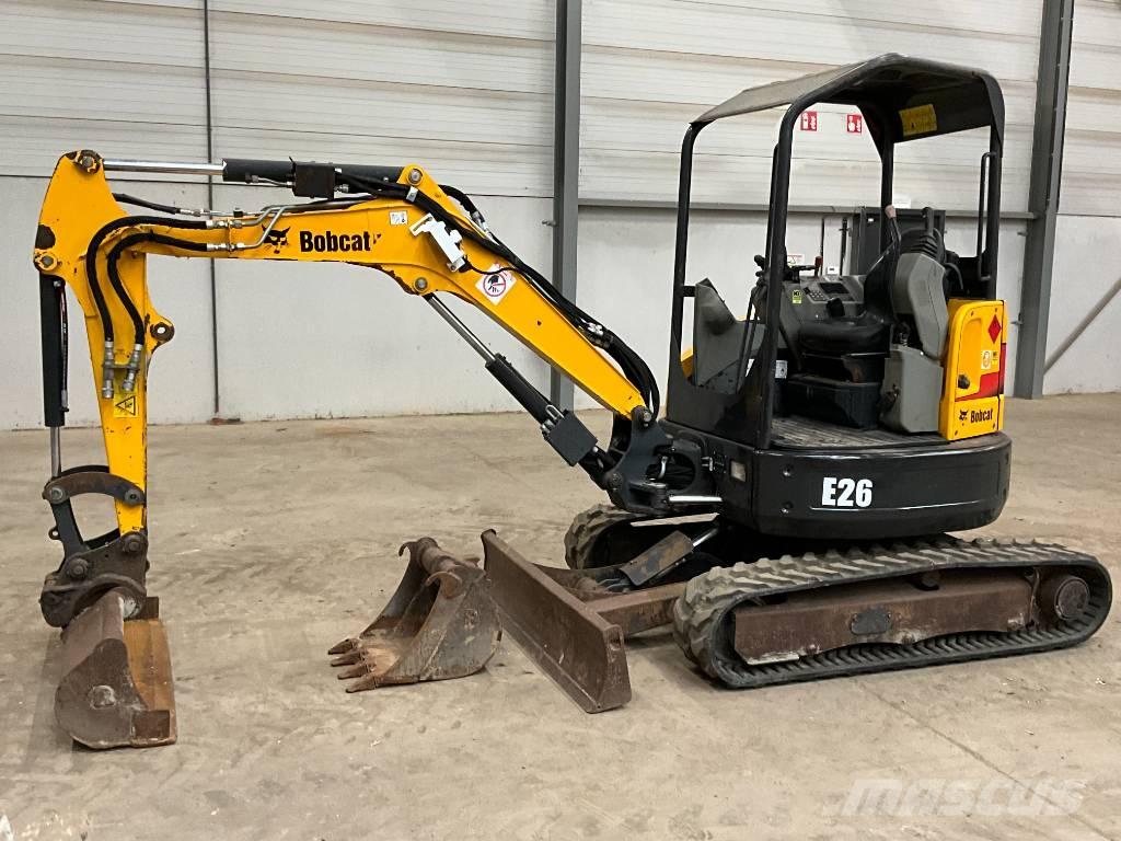 Bobcat E 26 EM Miniekskavaatorid < 7 t